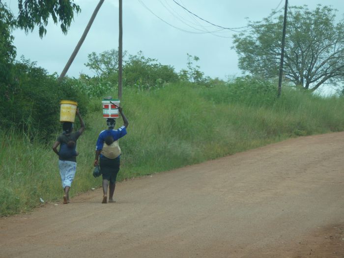 auf dem Weg zum Shewula Mountain Camp